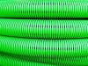 Труба гибкая двустенная дренажная д.125мм, класс SN6, перфорация 360 град, 40 м, цвет зеленый